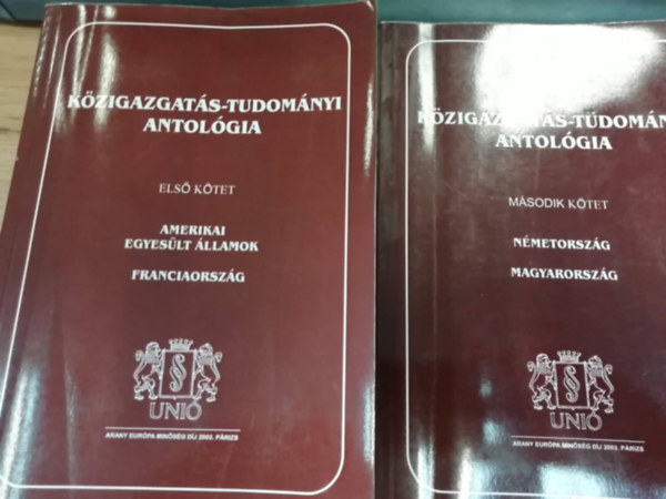 Közigazgatás-tudományi antológia I.-II.