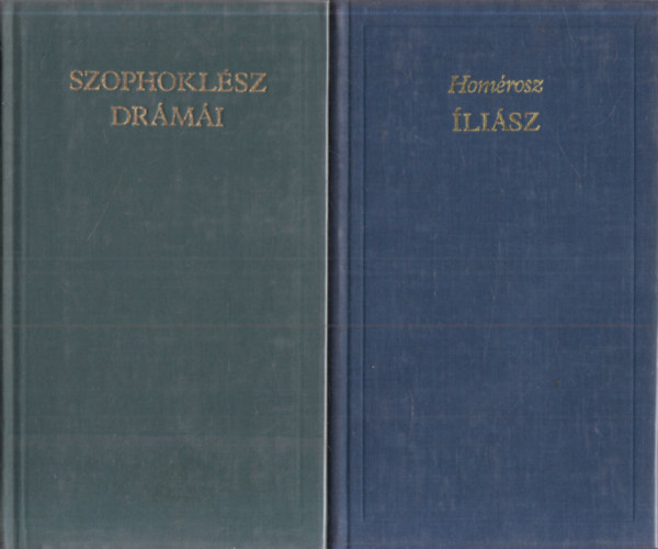 2 db. A vil�girodalom klasszikusai- �j sorozat (Szophokl�sz dr�m�i + �li�sz)