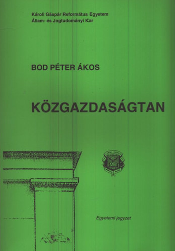 Bod P�ter �kos - K�zgazdas�gtan