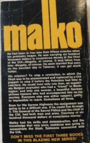 MALKO - Saddams Rache Band 100 Ausgabe 1 / 92