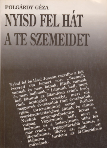 Polg�rdy G�za - Nyisd fel h�t a te szemeidet