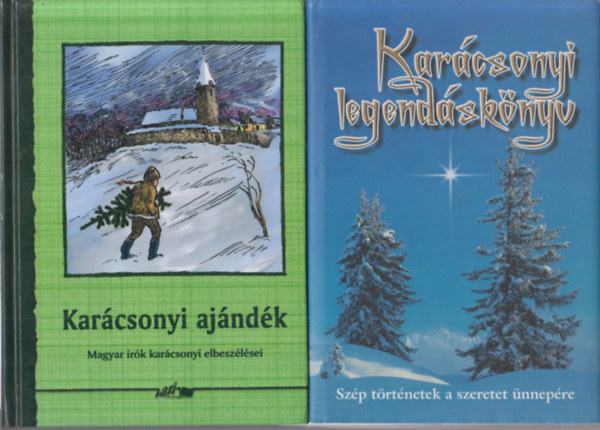 2 db antolgia Karcsony tmban: Karcsonyi ajndk + Karcsonyi legendsknyv