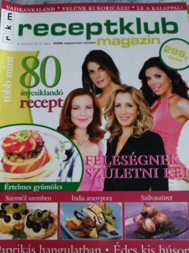 RKM - Receptklub magazin 2006. szeptember-okt�ber