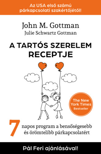 Julie Schwartz Gottman John M. Gottman - A tarts szerelem receptje