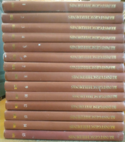 Grote Geillustreerde - Grote Geillustreerde Kunstgeschiedenis 1-15. (A 11. k�tet hi�nyzik)