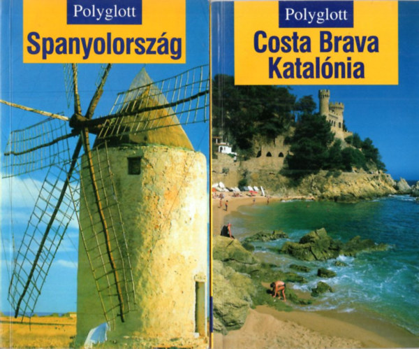 Robert Möginger Jürgen Reiter - 2 db Polyglott útikönyv: Costa Brava Katalónia + Spanyolország