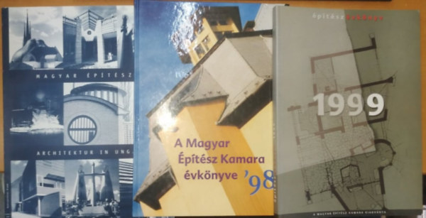 Magyar ptsz Kamara - A Magyar ptsz Kamara vknyve '98 + ptsz vknyv 1999 + Magyar ptszet 1989-1999 (3 ktet)