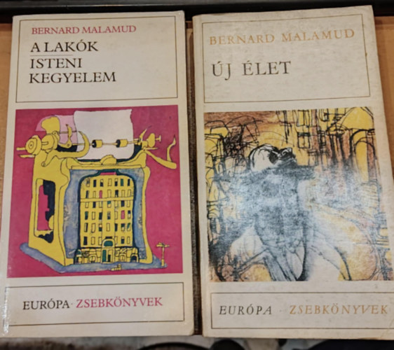 Bernard Malamud - 2 db Bernard Malamud: A lakók/Isteni kegyelem + Új élet
