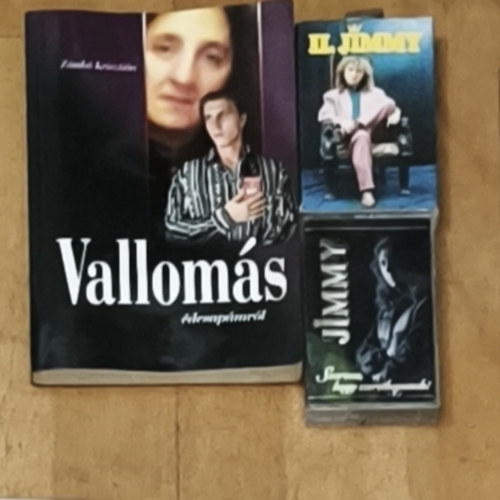 Zámbó Jimmy Zámbó Krisztián - Vallomás édesapámról + 2db ajándék kazetta: II. Jimmy, Szeress, hogy szerethesselek!