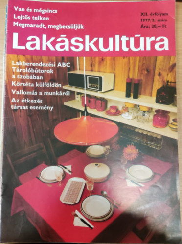 Lakskultra XII. vfolyam 1977/2. szm