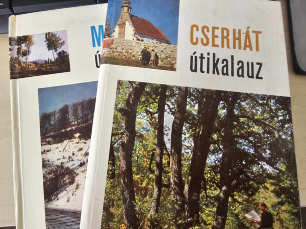 Budai hegyek, Pilis, Cserhát és Mátra útikalauz (4db térképmelléklettel) 4 kötet egyben - KÖNYVMENTŐ AJÁNLAT