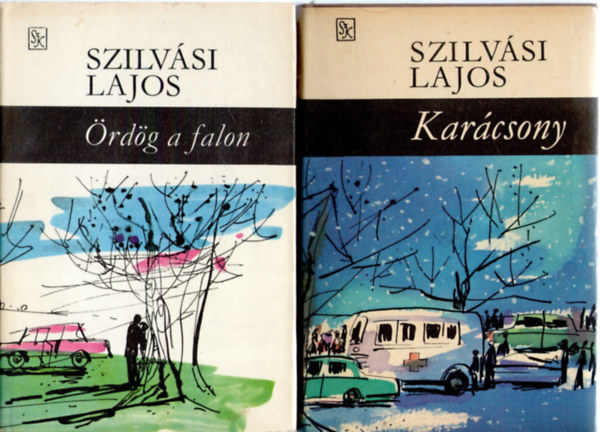 Szilv�si Lajos - 2 db Szilv�si Lajos k�nyv : V�zv�laszt� - �rd�g a falon