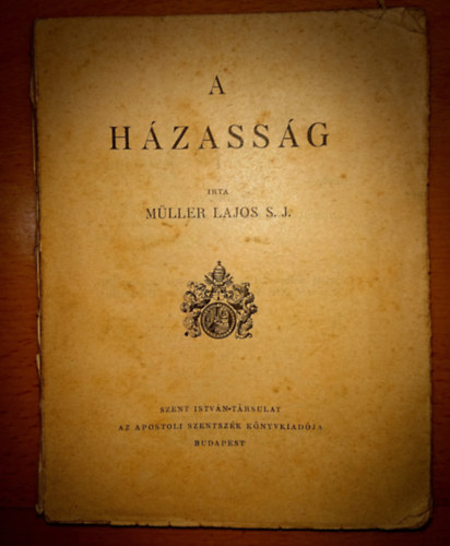 Müller Lajos S. J. - A házasság