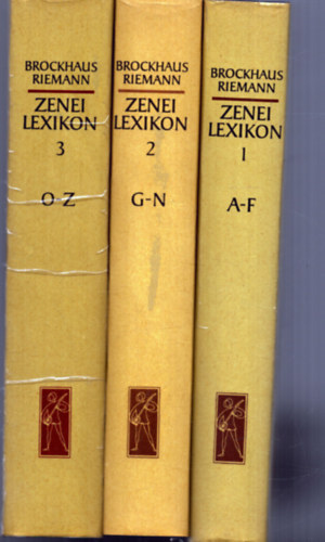 Brockhaus Riemann - Zenei lexikon I-III.