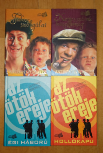 Anthony Horowitz - 4 ifjúsági regény Anthony Horowitztől: Titkos szolgálat, Kettes számú közellenség, Hollókappu, Égi háború