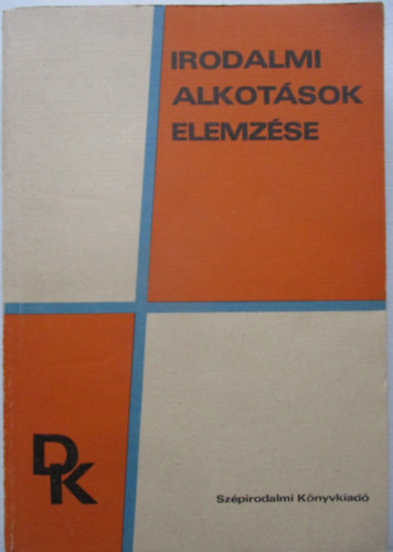 Sz�pirodalmi K�nyvkiad� - Irodalmi alkot�sok elemz�se