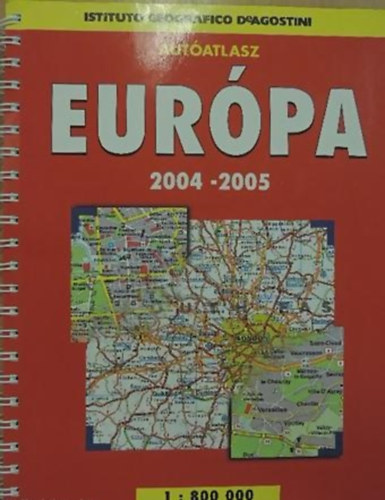 Eurpa autatlasz 2004-2005 1 : 800000