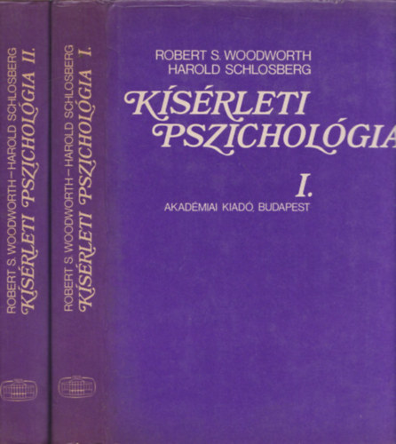 R.S.-Schlosberg, H. Woodworth - Ksrleti pszicholgia I-II.