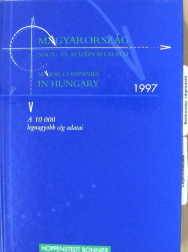 Kolos Tibor - Olhn Nagy Erzsbet  (szerk.) - Magyarorszg nagy- s kzpvllalatai 1997