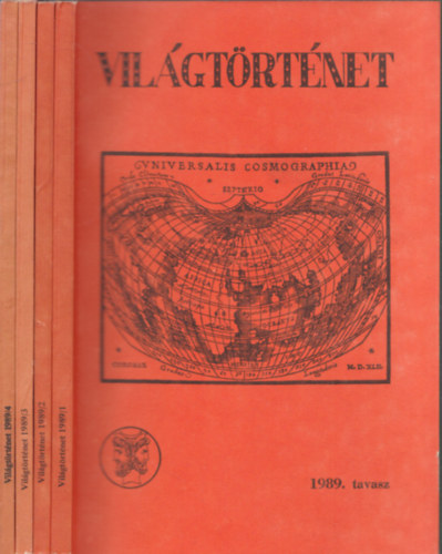 Incze Mikl�s  (szerk.) - Vil�gt�rt�net 1989/1-4. teljes �vfolyam (4 k�tetben)