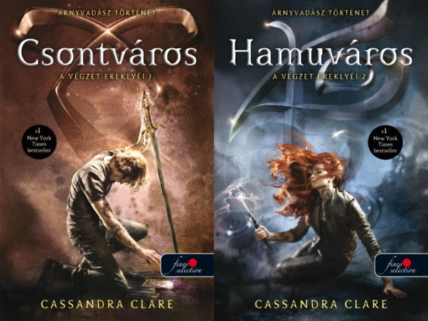 Cassandra Clare - Végzet Ereklyéi 1-2.: Csontváros + Hamuváros