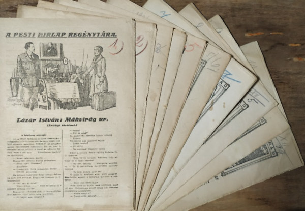 A Pesti Hírlap Regénytára, 1926. október 17. - december 19. (10 szám)
