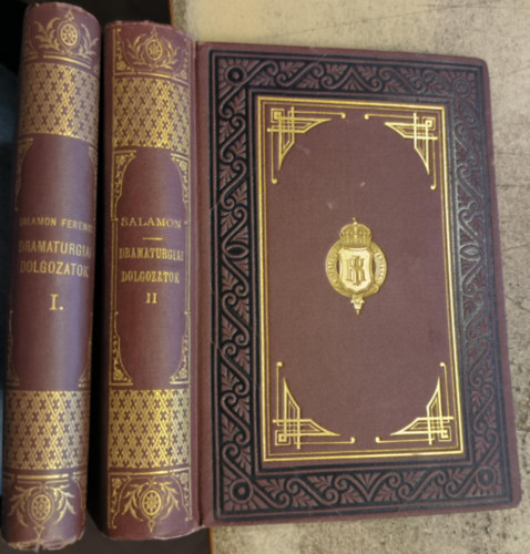 Salamon Ferencz - Dramaturgiai dolgozatok I-II.