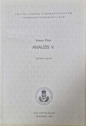 Simon Pter - Analzis V.