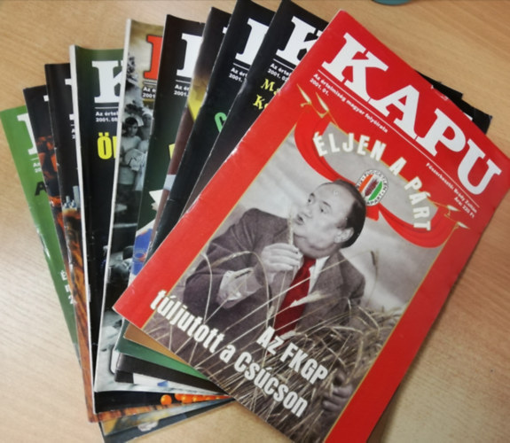 Kapu (Független kulturális és közéleti folyóirat) 2001. 1-12. szám (teljes évf.)