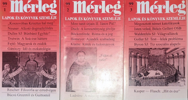 Mrleg - Lapok s knyvek szemlje - 1999/1-3. szm