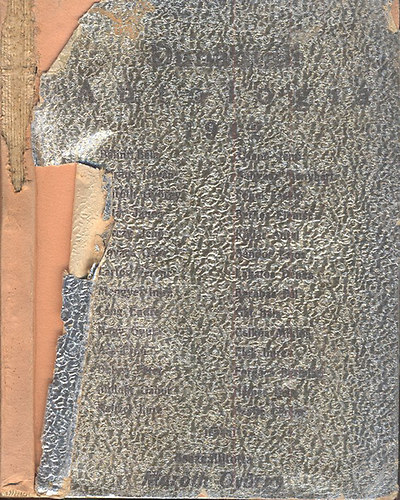 Marth Gyrgy  (sszell.) - Dunntuli Antologia 1942