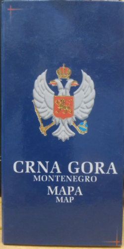 Vladimir Mijovic - CRNA GORA - Montenegro Mapa, Map (Evrogeomatika)