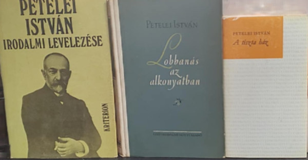 Petelei Istv�n - Petelei Istv�n k�nyvcsomag