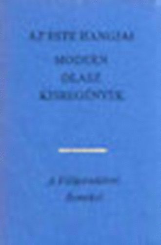 Lator L�szl� - Az este hangjai-Modern olasz kisreg�nyek