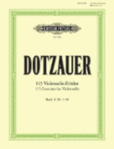 J. J. F. Dotzauer - 113 Violoncello-Etüden - Heft 2: Nr. 35 - 62 - Technik für Cello