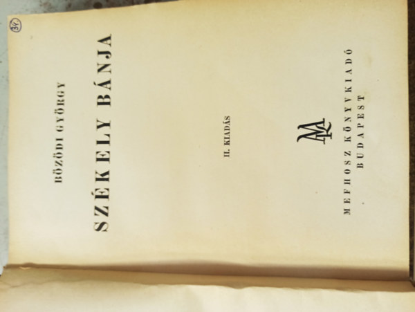 B�z�di Gy�rgy - Sz�kely B�nja