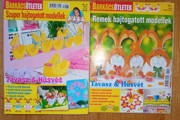 Barkácsötletek : Remek hajtogatott modellek (2 db)