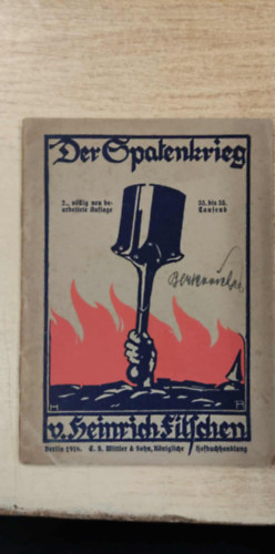 Heinrich Fitscher - Der Spatenkrieg (Az �s�h�bor� n�met nyelven