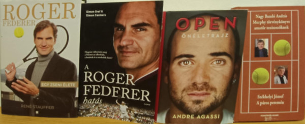 Simon Graf, Agassi Andre Ren Stauffer - Tenisz knyvcsomag