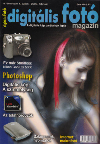Dkn Istvn  (szerk.) - Digitlis fot magazin  2002. februr