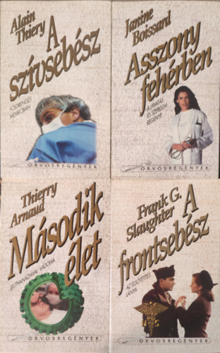 Slaughter/Boissard/Thiery/Arnaud - Msodik let+A szvsebsz+Asszony fehrben+A frontsebsz 4db
