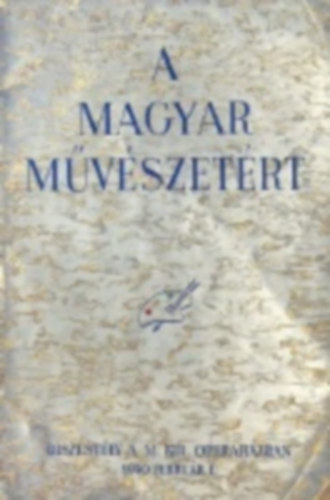 A magyar m�v�szet�rt. D�szest�ly a M. Kir. Operah�zban 1940. febru�r 1.