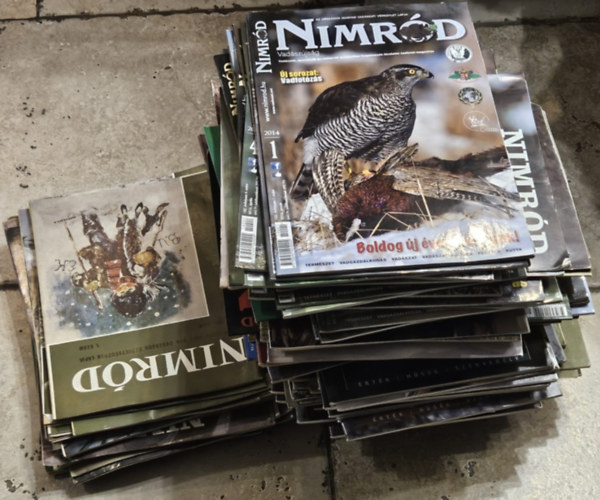 131 db Nimr�d - A Magyar Vad�szok Orsz�gos Sz�vets�g�nek lapja sz�rv�nysz�m: 1969. �vfolyam 01., 02., 04., 05., 06., 07., 08., 10., 11., 12.