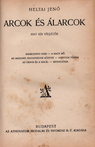 Voinovich G�za - Arcok �s �llarcok