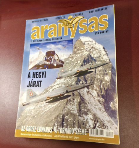 aranysas katonai repülés magazincsomag