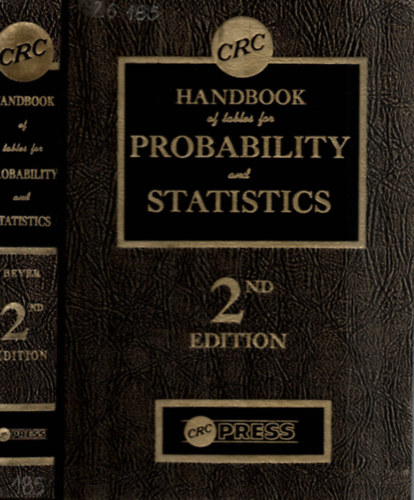 William H. Beyer  (szerk.) - Handbook of tables for probability and statistics
