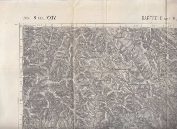 Bartfeld und Muszyna (Brtfa s Muszyna trkpe) (Zone 8. Col. XXIV.)