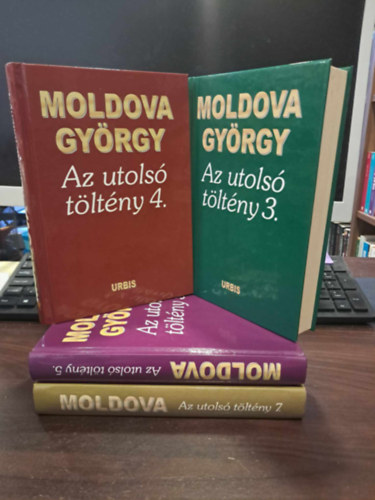 Moldova Gyrgy - 4 db-os Moldova Gyrgy KNYVMENT AJNLAT: Az utols tltny 3., 4., 5., 7.