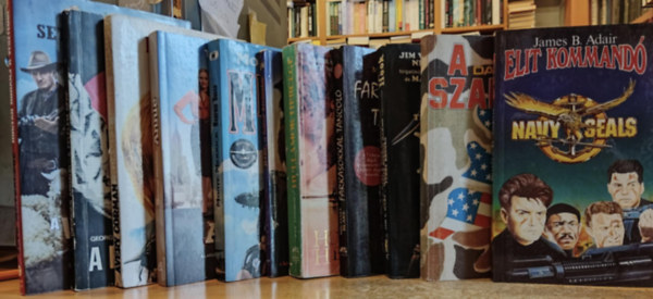 Michael Blake, Pat Conroy, James B. Adair, Dale A. Dye, Dick King-Smith, Monte Merrick, Thomas Meehan, Avery Corman, Georges Arnaud, Seth MacFarlane Terry Brooks - 11 db mozifilm könyvváltozat: A félelem bére; A szakasz; Annie; Babe, a bátor kismalac; Elit kommandó; Farkasokkal táncoló; Hogyan rohanj a vesztedbe; Hook; Hullámok hercege; Kramer kontra Kramer; Memphis Belle