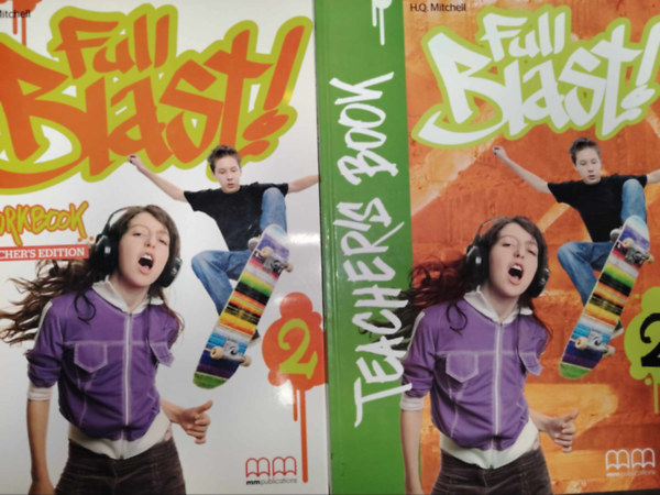 H.Q. Mitchell - Full Blast! 2 Teacher's Book + Workbook Teacher's Edition